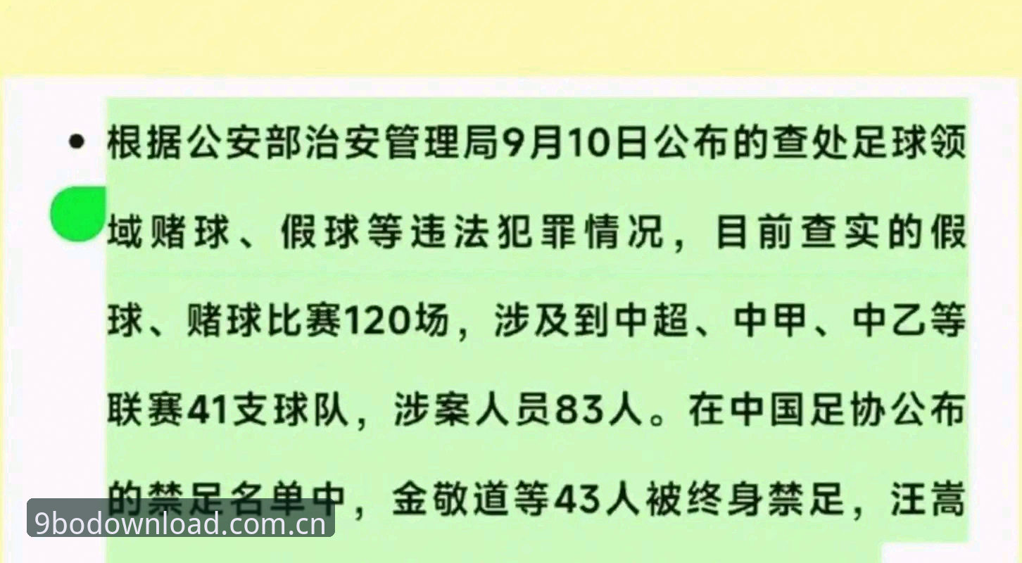博体育安全吗 中国足协第三批禁足名单公布,65人受罚背后隐藏着什么?